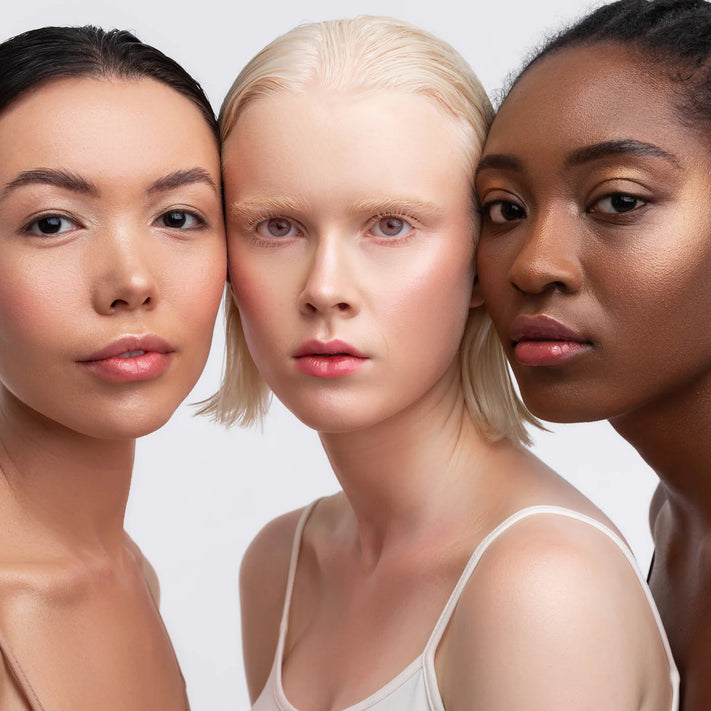 Mirabella Beauty Clean Cosmetics collection featuring makeup products formulated without harmful chemicals for safe, professional use