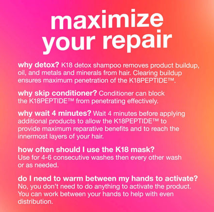 K18 Professional Molecular Repair Mask