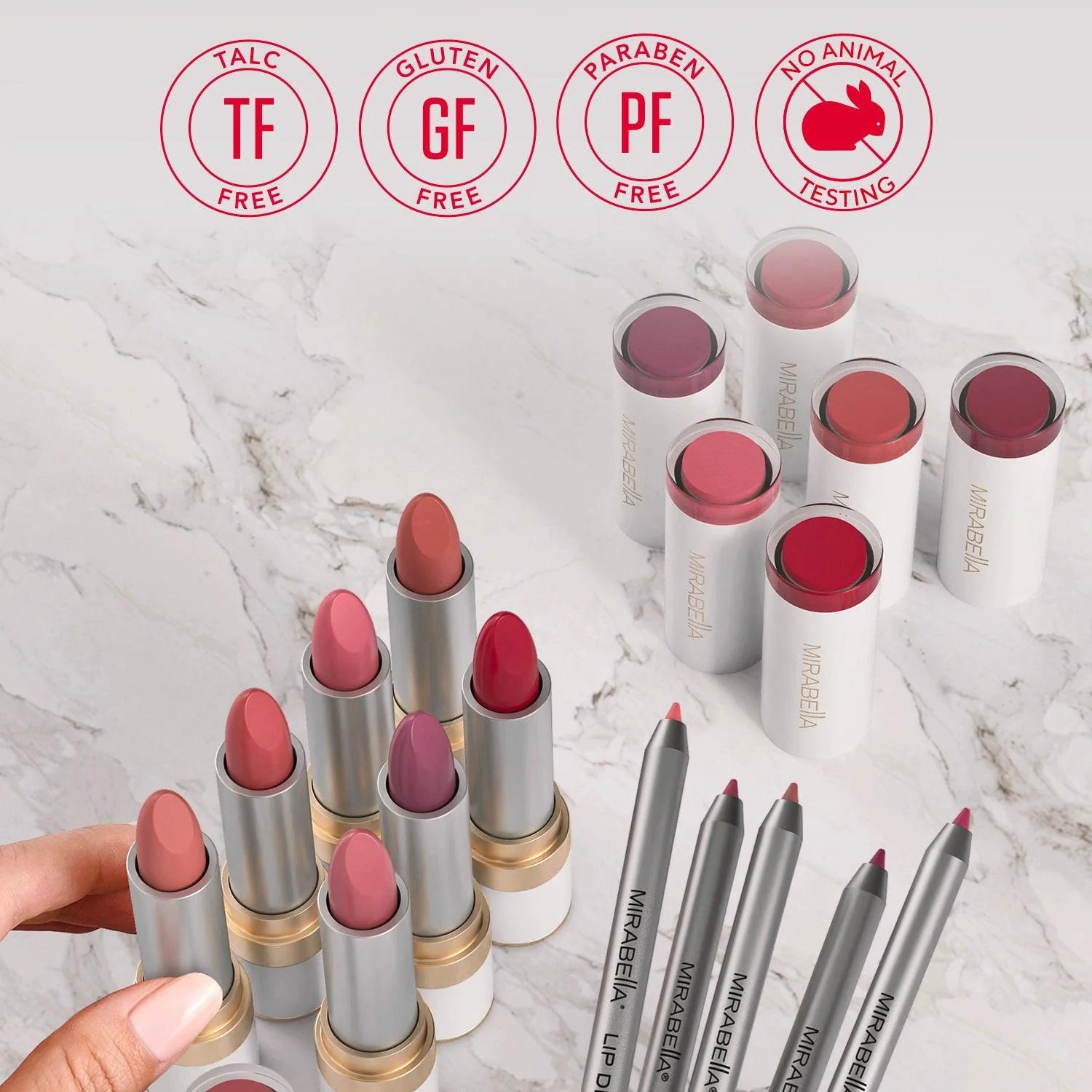Mirabella Sealed With a Kiss Lipstick
