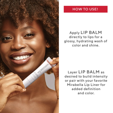Mirabella Tint Theory Hydrating Lip Balm