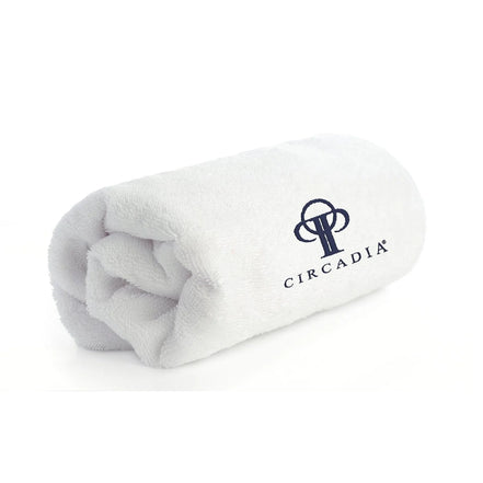 Circadia White Microfiber Towel