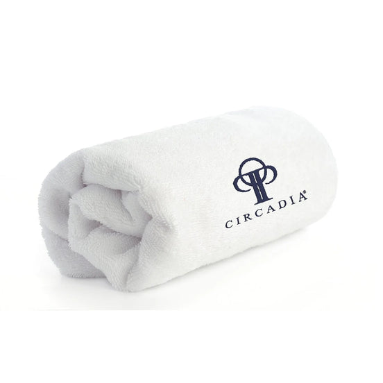 Circadia White Microfiber Towel