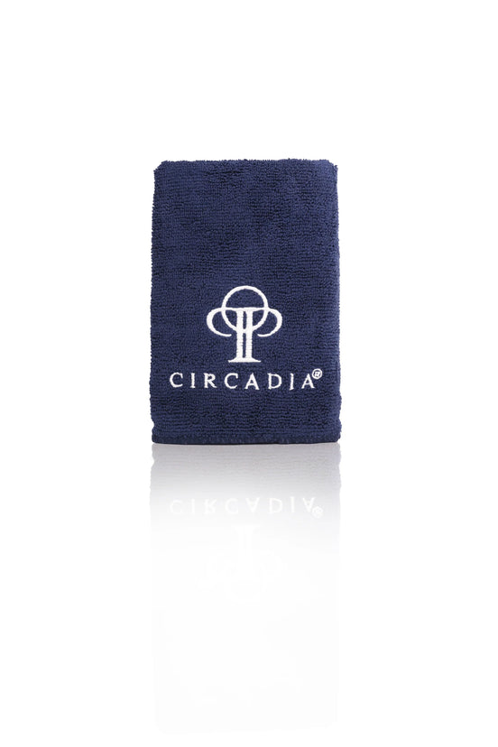 Circadia Navy Blue Microfiber Towel