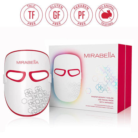 Mirabella Phototherapy 7-Color LED Facial Mask with Near Infrared