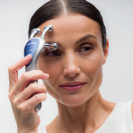 Bio-Therapeutic Sculpt GEN2 showing ergonomic design for precise facial sculpting at home or in professional settings
