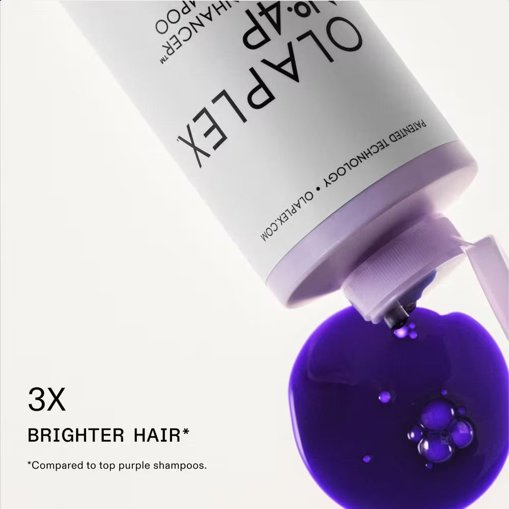 Olaplex No.4P Blonde Hair Hydrating & Brightening Purple Toning Shampoo