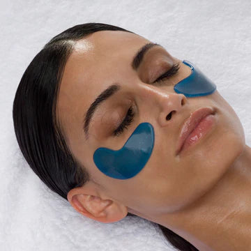 Bio-Therapeutic Hyaluronic Repair Eye Masque showing individual eye patches for professional or at-home use
