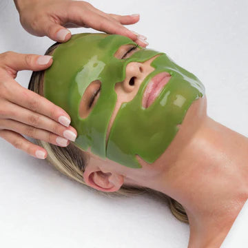 Close-up of Bio-Therapeutic Hyaluronic Clarity Masque showing smooth, hydrating formula
