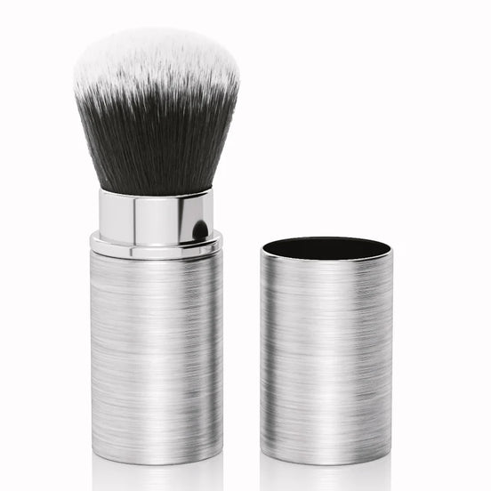 Multi-Tasking Retractable Kabuki Style Professional Makeup Brush