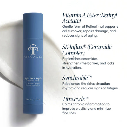 Circadia Nighttime Repair Retinol Cream