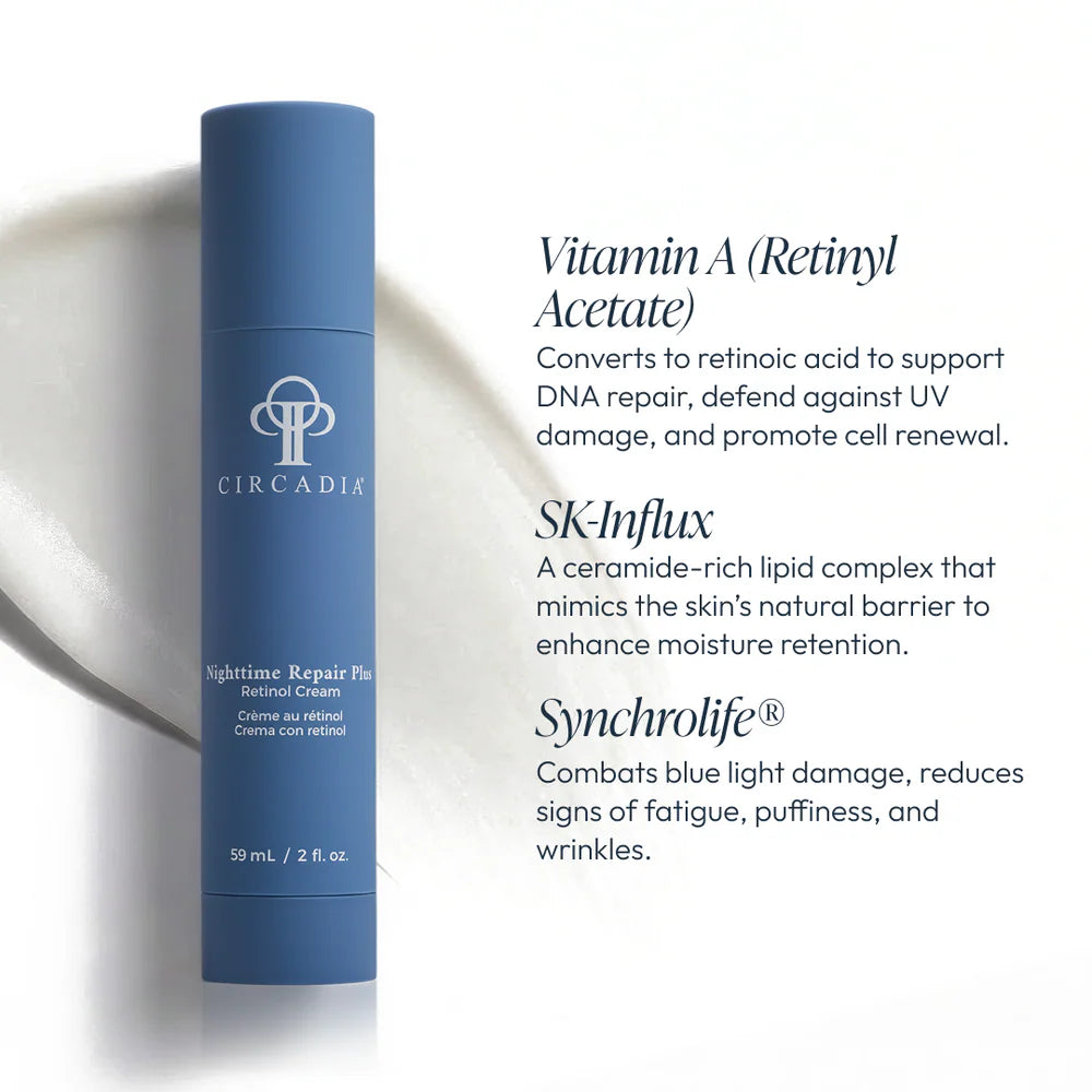 Circadia Nighttime Repair Plus Retinol Cream