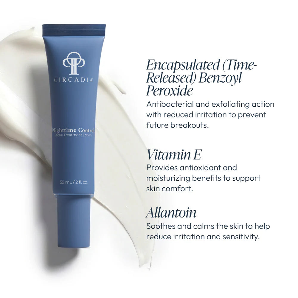 Circadia Nighttime Control Acne Treatment Lotion