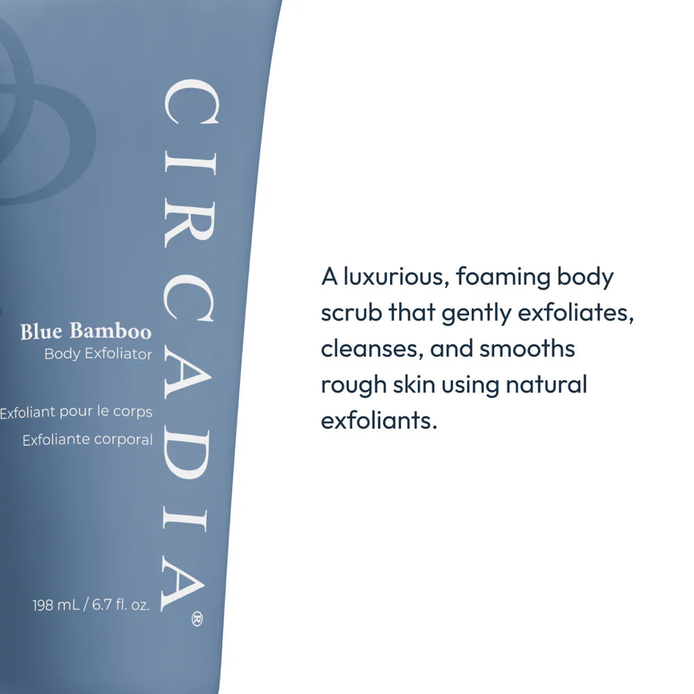 Circadia Blue Bamboo Body Exfoliator