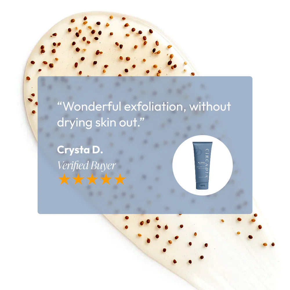 Circadia Blue Bamboo Body Exfoliator