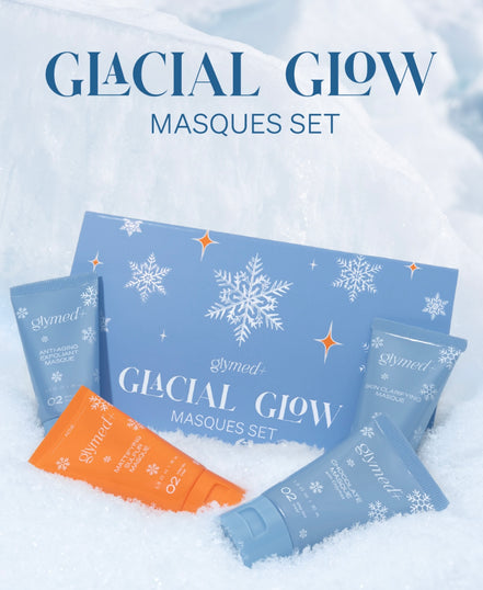 GlyMed+ GLACIAL GLOW MASQUES SET