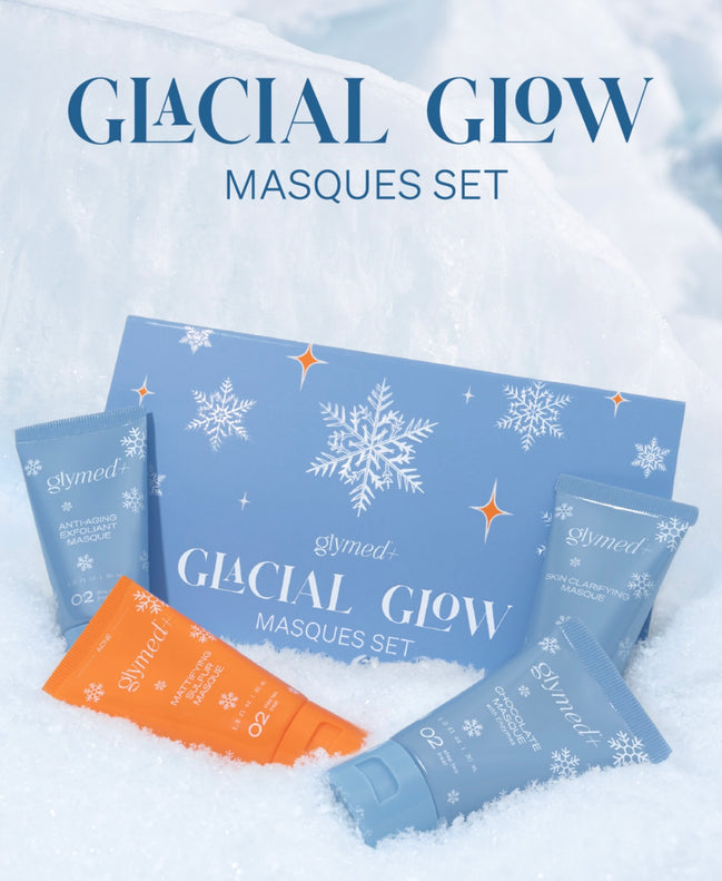 GlyMed+ GLACIAL GLOW MASQUES SET