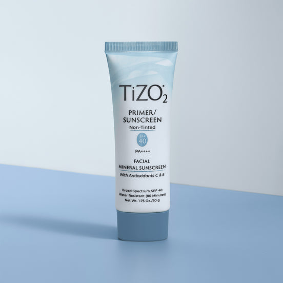 TiZO2 Facial Primer Non-Tinted for smooth, even skin and long-lasting makeup application
