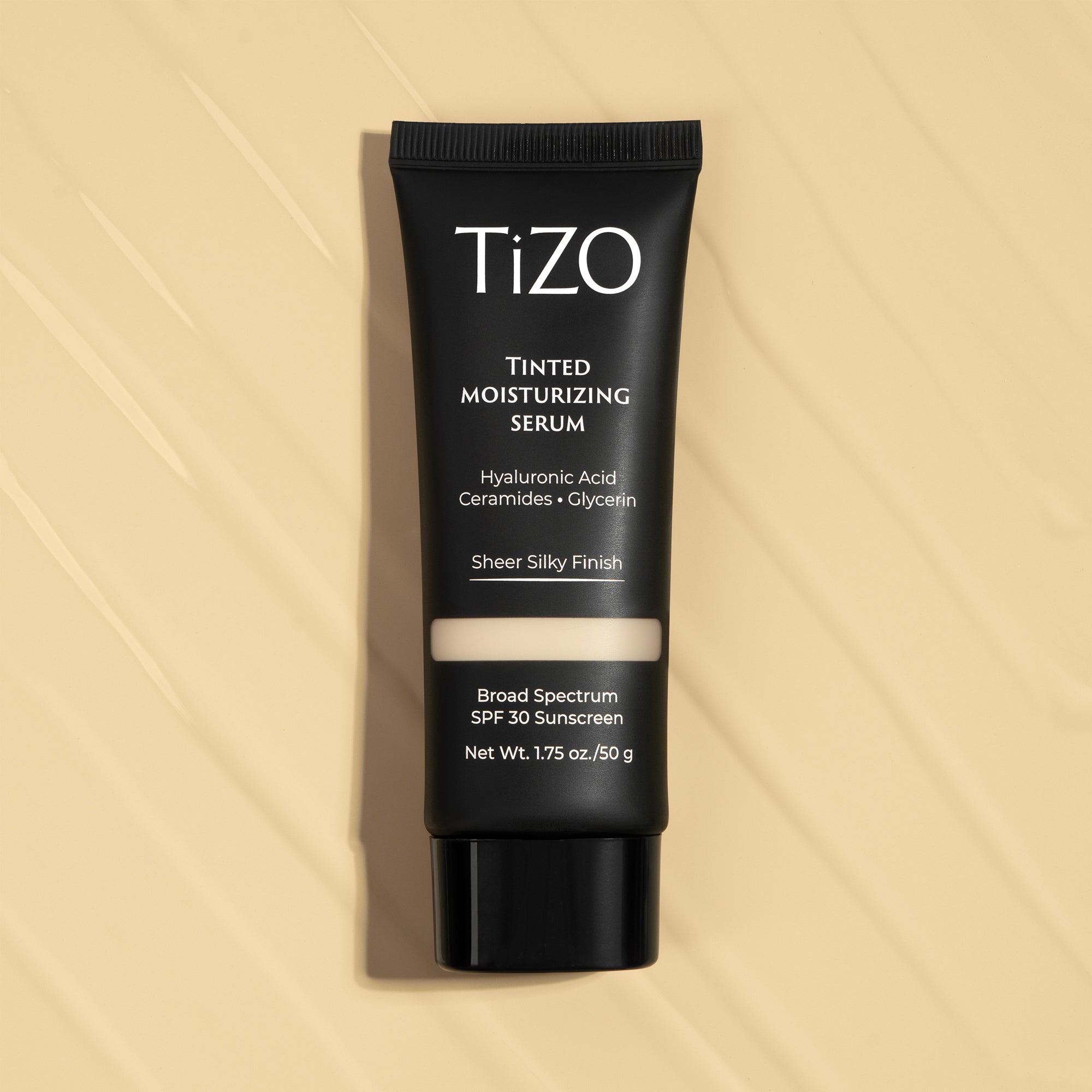 TiZO Tinted Moisturizing Serum SPF 30 in sleek bottle packaging for daily skincare and sun protection
