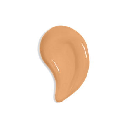 Close-up of TiZO Tinted Moisturizing Serum SPF 30 showing smooth, blendable tinted formula
